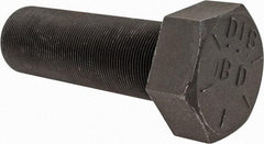 Value Collection - 2-12 UN, 6" Length Under Head Hex Head Cap Screw - Partially Threaded, Grade 8 Alloy Steel, Uncoated, 3" Hex - Apex Tool & Supply