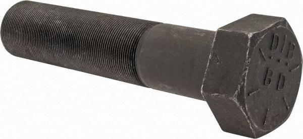 Value Collection - 2-12 UN, 9" Length Under Head Hex Head Cap Screw - Partially Threaded, Grade 8 Alloy Steel, Uncoated, 3" Hex - Apex Tool & Supply