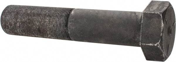 Value Collection - 1-3/4 - 12 UN, 8-1/2" Length Under Head Hex Head Cap Screw - Partially Threaded, Grade 5 Steel, Uncoated, 2-5/8" Hex - Apex Tool & Supply