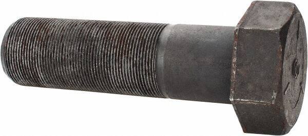 Value Collection - 2-12 UN, 7" Length Under Head Hex Head Cap Screw - Partially Threaded, Grade 5 Steel, Uncoated, 3" Hex - Apex Tool & Supply