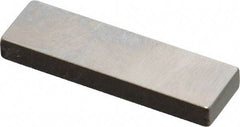 Mitutoyo - 0.133" Rectangular Steel Gage Block - Accuracy Grade 0, Includes Certificate of Inspection - Apex Tool & Supply