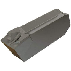 Iscar - 22JS15GIM Grade IC908, 2.2mm Cutting Width Carbide Grooving Insert - Left Hand, 0.02mm Corner Radius, TiAlN Finish - Apex Tool & Supply
