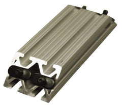 80/20 Inc. - 1" Wide, 6" High, Open Shelving 45° Support Bracket - Aluminum, Use with Series 10 - 1020 Extrusion - Apex Tool & Supply