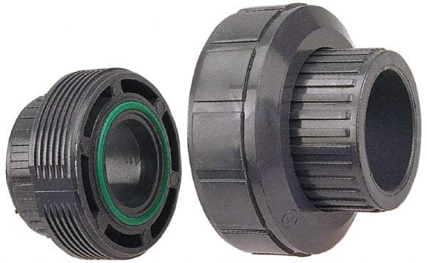 NIBCO - 1" Polypropylene Plastic Pipe Fitting - FPT x FPT End Connections - Apex Tool & Supply
