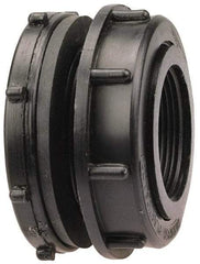NIBCO - 1-1/4" Polypropylene Plastic Pipe Tank Adapter - Schedule 80, Tank x FPT End Connections - Apex Tool & Supply