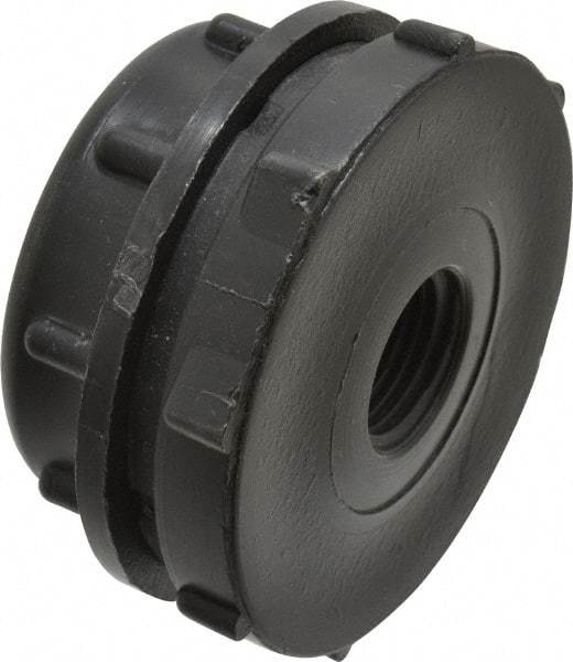NIBCO - 1/2" Polypropylene Plastic Pipe Tank Adapter - Schedule 80, Tank x FPT End Connections - Apex Tool & Supply