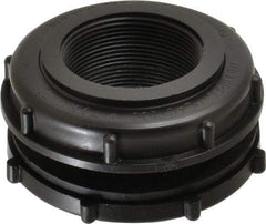 NIBCO - 2" Polypropylene Plastic Pipe Tank Adapter - Schedule 80, Tank x FPT End Connections - Apex Tool & Supply