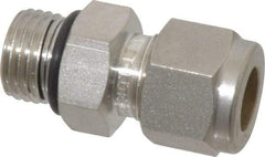 Ham-Let - 3/8" OD, Grade 316Stainless Steel Male Connector - Comp x Male SAE Ends - Apex Tool & Supply