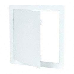 Karp - 14" Wide x 14" High, High Impact Styrene Plastic Access Door - 13-3/4" Opening Width, 13-3/4" Opening Height - Apex Tool & Supply