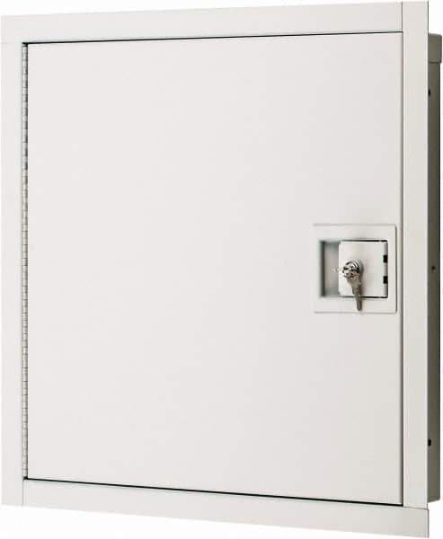Karp - 18" Wide x 18" High, Steel Insulated Fire Rated Access Door - 16" Opening Width, 16" Opening Height - Apex Tool & Supply