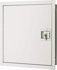 Karp - 18" Wide x 18" High, Steel Insulated Fire Rated Access Door - 16" Opening Width, 16" Opening Height - Apex Tool & Supply