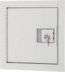 Karp - 10" Wide x 10" High, Steel Insulated Fire Rated Access Door - 8" Opening Width, 8" Opening Height - Apex Tool & Supply