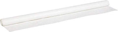 Made in USA - 24" Long, 24" Wide, 0.031" Thick, Silicone Rubber Foam Sheet - 35 to 45 Durometer, White, -20 to 500°F, 640 psi Tensile Strength, Plain Backing, Stock Length - Apex Tool & Supply