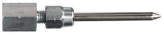 Lincoln - 1/8 Thread, Grease Gun Needle Nozzle - NPT (F) Thread - Apex Tool & Supply