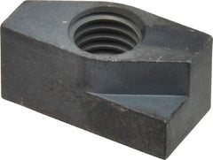 Gibraltar - 1/2-13 Blind Tapped Quarter Turn T Slot Nut - 5/8" Slot Width, 5/8 x 0.333" Base Width x Height, 1-1/4 x 5/8" OAL x Height - Apex Tool & Supply