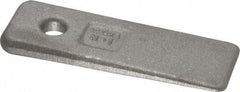 Gibraltar - 3" OAL, Carbon Steel Clamp Wedge - 1" Wide, 1/4" at Thick End, Class CA Grade - Apex Tool & Supply