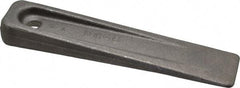 Gibraltar - 6" OAL, Carbon Steel Clamp Wedge - 1-1/4" Wide, 3/4" at Thick End, Class CA Grade - Apex Tool & Supply