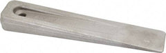 Gibraltar - 8" OAL, Carbon Steel Clamp Wedge - 1-5/8" Wide, 1" at Thick End, Class CA Grade - Apex Tool & Supply