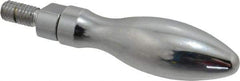 Gibraltar - M6x1 Threaded Stem, Revolving Handwheel & Machine Handle - Steel Bulb Shape Handle, Steel Stem - Apex Tool & Supply