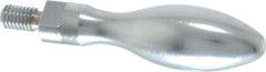 Gibraltar - M8x1.25 Threaded Stem, Revolving Handwheel & Machine Handle - Steel Bulb Shape Handle, Steel Stem - Apex Tool & Supply