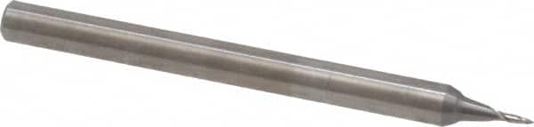 Magafor - 0.7mm Body Diam, 90°, 1-1/2" OAL, Solid Carbide Spotting Drill - Apex Tool & Supply