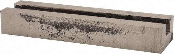 Eclipse - 1/2" Channel Width, 6" Long, 36 kg Max Pull Force, Rectangle Alnico Channel Magnet - 1-1/2" Overall Width, 550°C Max Operating Temp, 7/8" High, Grade 5 Alnico - Apex Tool & Supply