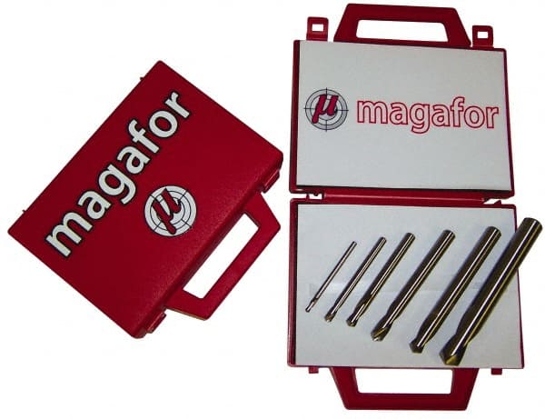 Magafor - Spotting Drills Body Diameter (Inch): 3/8 Body Diameter (Decimal Inch): 0.3750 - Apex Tool & Supply
