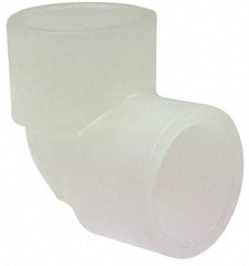 NIBCO - 2" Polypropylene Plastic Pipe 90° Elbow Socket - Schedule 80, S x S End Connections - Apex Tool & Supply