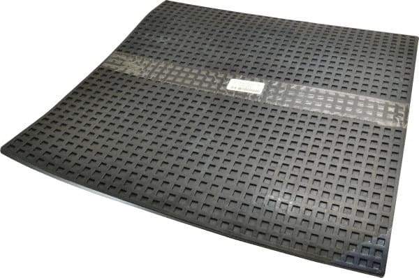 Mason Ind. - 18" Long x 18" Wide x 5/16" Thick, Nitrile, Machinery Leveling Pad & Mat - Blue - Apex Tool & Supply