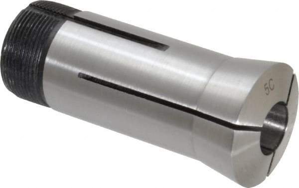 Value Collection - 15.5 mm 5C Round Collet - 1.041-24 Internal Thread Size, Steel - Exact Industrial Supply