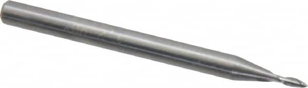 Magafor - 1.2mm Body Diam, 90°, 1-1/2" OAL, Solid Carbide Spotting Drill - Apex Tool & Supply