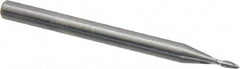 Magafor - 1.2mm Body Diam, 90°, 1-1/2" OAL, Solid Carbide Spotting Drill - Apex Tool & Supply