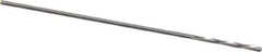 Magafor - 0.6198mm Solid Carbide 4 Flute Chucking Reamer - Spiral Flute, 0.0244" Straight Shank, 9/32" Flute Length, 1-5/16" OAL - Apex Tool & Supply