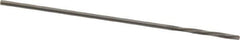 Magafor - 0.729mm Solid Carbide 4 Flute Chucking Reamer - Spiral Flute, 0.0287" Straight Shank, 9/32" Flute Length, 1-5/16" OAL - Apex Tool & Supply