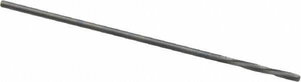 Magafor - 0.8204mm Solid Carbide 4 Flute Chucking Reamer - Spiral Flute, 0.0323" Straight Shank, 9/32" Flute Length, 1-5/16" OAL - Apex Tool & Supply