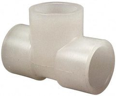 NIBCO - 1/2" Polypropylene Plastic Pipe Fitting - S x S x S End Connections - Apex Tool & Supply