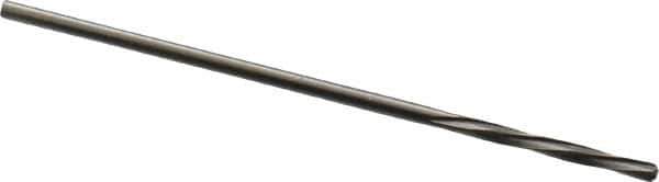 Magafor - 1.1303mm Solid Carbide 4 Flute Chucking Reamer - Spiral Flute, 0.0445" Straight Shank, 25/64" Flute Length, 1-9/16" OAL - Apex Tool & Supply
