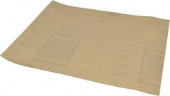 3M - 150 Grit, Aluminum Oxide Sanding Sheet - 11" Long x 9" Wide, Very Fine Grade, A Weighted Paper Backing - Apex Tool & Supply