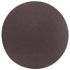 Norton - 24" Diam, 50 Grit Aluminum Oxide Adhesive PSA Disc - Coarse Grade, Brown, X Weighted Backing, Flexible - Apex Tool & Supply