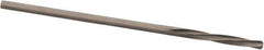 Magafor - 1.331mm Solid Carbide 4 Flute Chucking Reamer - Spiral Flute, 0.0524" Straight Shank, 25/64" Flute Length, 1-9/16" OAL - Apex Tool & Supply