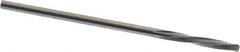Magafor - 1.5189mm Solid Carbide 4 Flute Chucking Reamer - Spiral Flute, 0.0598" Straight Shank, 25/64" Flute Length, 1-9/16" OAL - Apex Tool & Supply