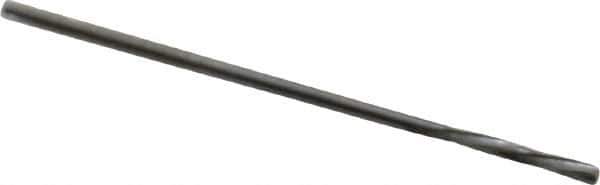 Magafor - 1.5596mm Solid Carbide 4 Flute Chucking Reamer - Spiral Flute, 0.0614" Straight Shank, 7/16" Flute Length, 1-31/32" OAL - Apex Tool & Supply