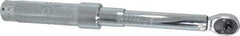 Proto - 1/4" Drive Micrometer Type Ratchet Head Torque Wrench - 40 In/Lb to 200 In/Lb Torque, 11-7/8" OAL, 0.11 N/m Graduation, Ratchet Head - Apex Tool & Supply