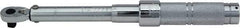 Proto - 3/8" Drive Micrometer Type Ratchet Head Torque Wrench - 200 In/Lb to 119 N/m Torque, 15-1/2" OAL, 5 In/Lb Graduation, Ratchet Head - Apex Tool & Supply