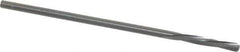 Magafor - 1.7399mm Solid Carbide 4 Flute Chucking Reamer - Spiral Flute, 0.0685" Straight Shank, 7/16" Flute Length, 1-31/32" OAL - Apex Tool & Supply