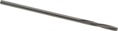 Magafor - 1.8212mm Solid Carbide 4 Flute Chucking Reamer - Spiral Flute, 0.0717" Straight Shank, 7/16" Flute Length, 1-31/32" OAL - Apex Tool & Supply