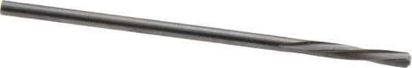 Magafor - 1.9202mm Solid Carbide 4 Flute Chucking Reamer - Spiral Flute, 0.0756" Straight Shank, 7/16" Flute Length, 1-31/32" OAL - Apex Tool & Supply