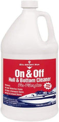CRC - Water-Based Solution Hull and Bottom Cleaner - 1 Gallon Bottle, 32° F Freezing Point - Apex Tool & Supply