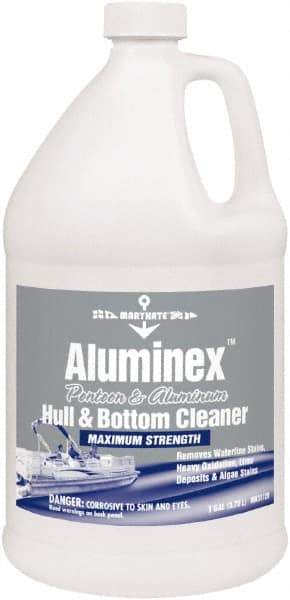 CRC - Water-Based Solution Pontoon and Aluminum Hull Cleaner - 1 Gallon Bottle, Up to 32°F Freezing Point - Apex Tool & Supply