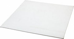 Made in USA - 12" Long, 12" Wide, 1/8" Thick, Silicone Rubber Foam Sheet - 35 to 45 Durometer, White, -20 to 500°F, 640 psi Tensile Strength, Plain Backing, Stock Length - Apex Tool & Supply